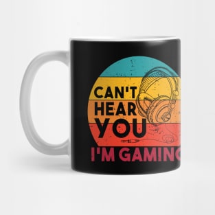 Funny Distressed Vintage Video Game Gift for Video Gamers Mug